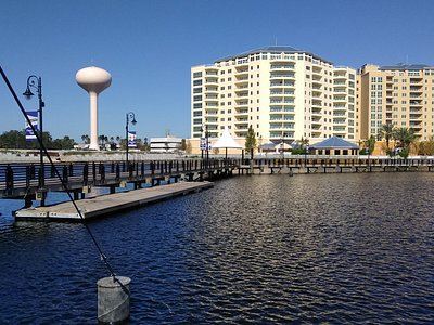 A view of Altamonte Springs, Florida from the water. Altamonte Springs, Florida is a location served by Johannessen Lights.