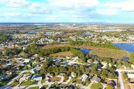 An aerial photograph of Davenport, Florida. Davenport, Florida is a location served by Johannessen Lights.